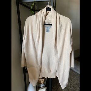Oversized Slouchy Cream Cardigan